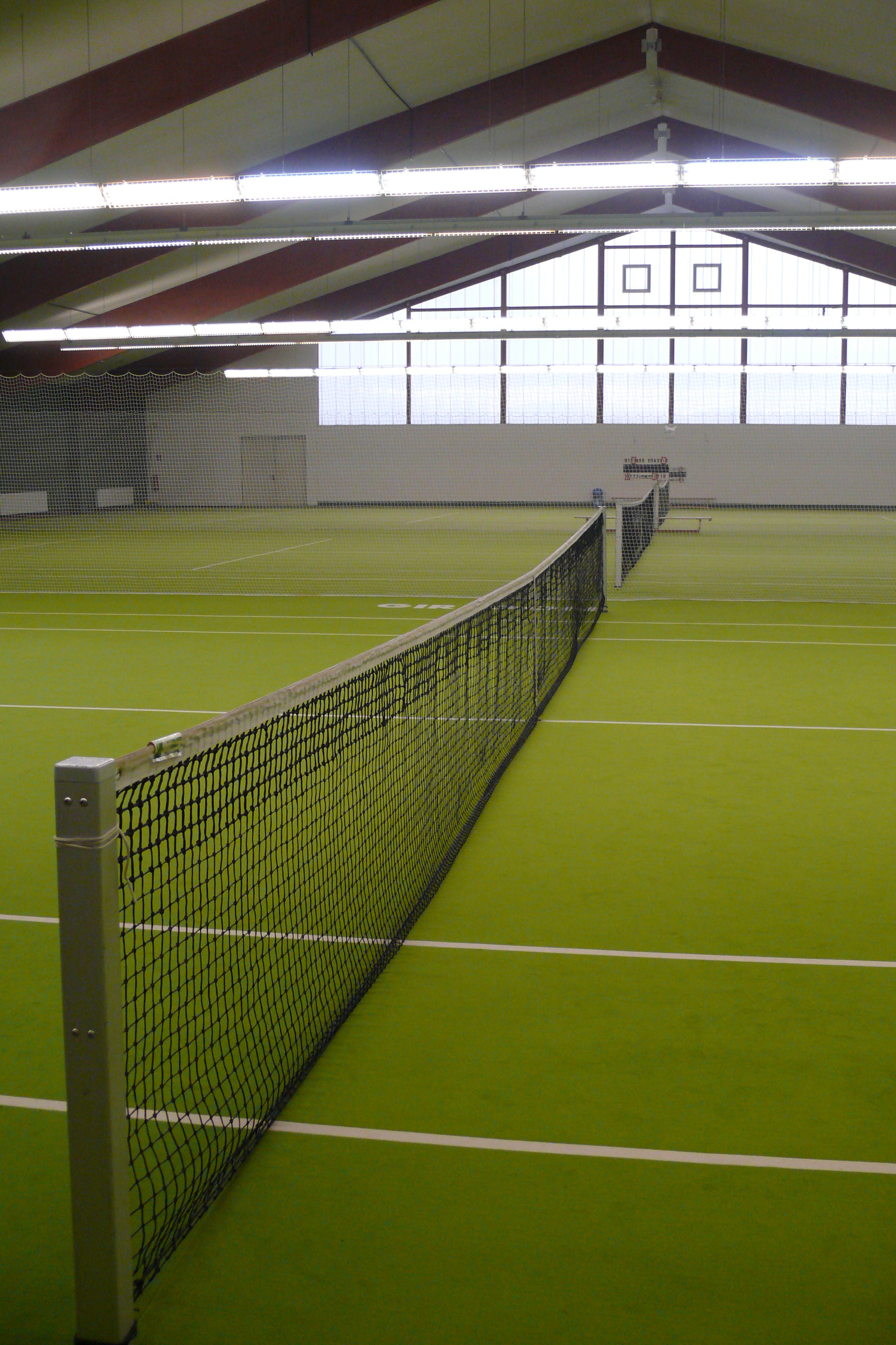 Tennishalle fr das Wintertraining